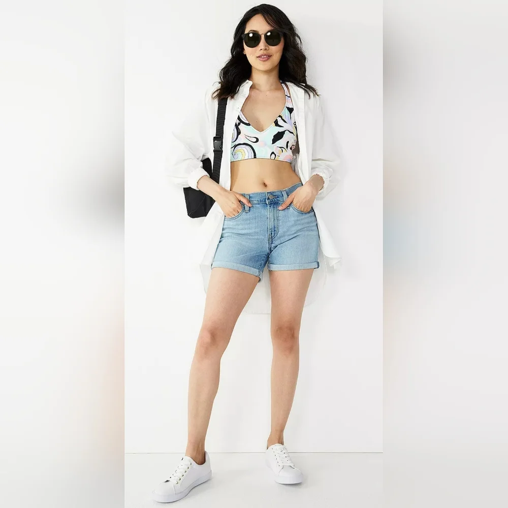 Levi Mid Length Shorts Bundle , Size 31 - Picture 6 of 6